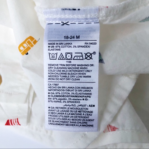 Old Navy pattern print dress shirt - Picture 7 of 7